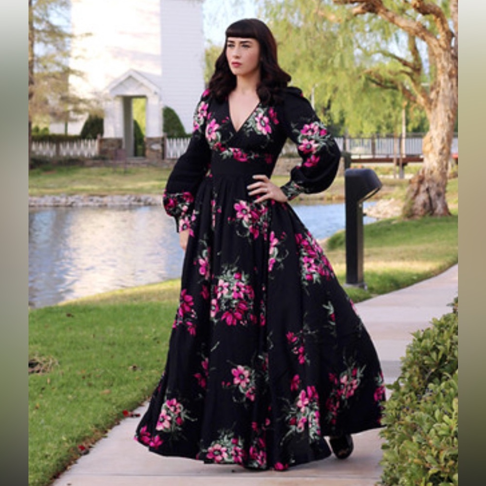 Trashy Diva Magenta Floral Bianca size 12